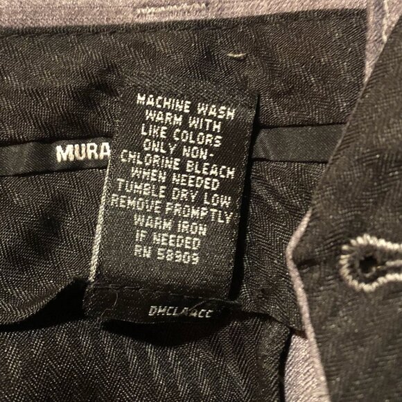 Murano Gray Dress Pants – 34x30, Classic Fit - Picture 4 of 5